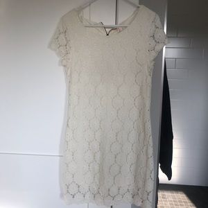 Off White Lace Dress
